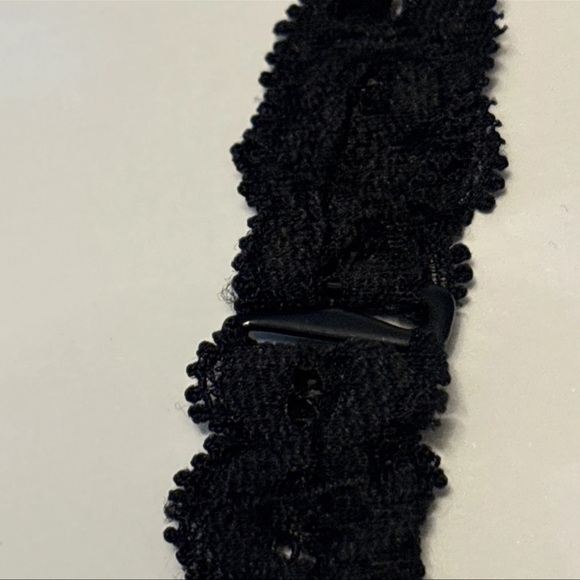 Victoria’s Secret Chantilly 2007 Lace Black Mesh Floral Teddy VTG SEXY 1PC Large - Picture 14 of 17